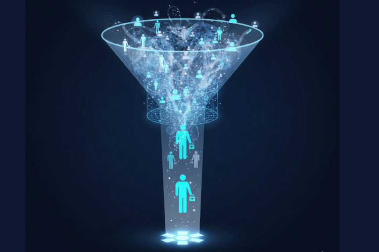 Analysis of user purchasing behavior and intent in AI-driven search